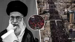 Străzile din Teheran, pline până al refuz în a treia zi a funerariilor lui Khamenei. Procesiune de 12 ore prin capitala Iranului