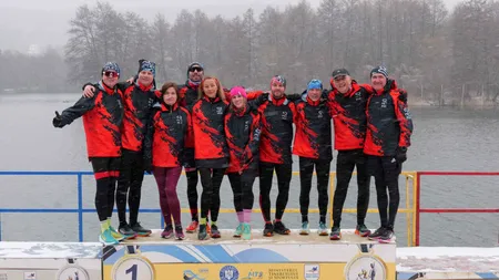 Hairstylistul care a terminat zece CURSE de Half Ironman și se antrenează pe zăpadă la -6 grade