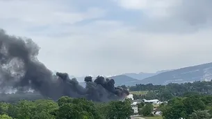 VIDEO. Incendiu uriaș pe aeroportul din Geneva. Zborurile au fost suspendate
