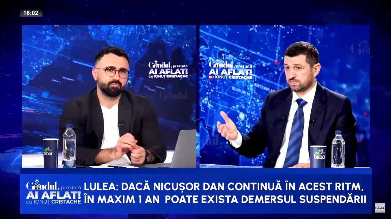 Marius Lulea: „Dacă Nicușor Dan continuă în acest ritm, este posibilă o acțiune de SUSPENDARE”