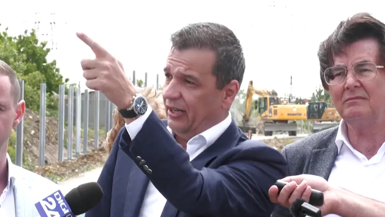 Sorin GRINDEANU, împreună cu Alfred Simonis și Nicolae Robu la Varianta Ocolitoare Timișoara Sud / „Mobilizare bună și progres semnificativ”