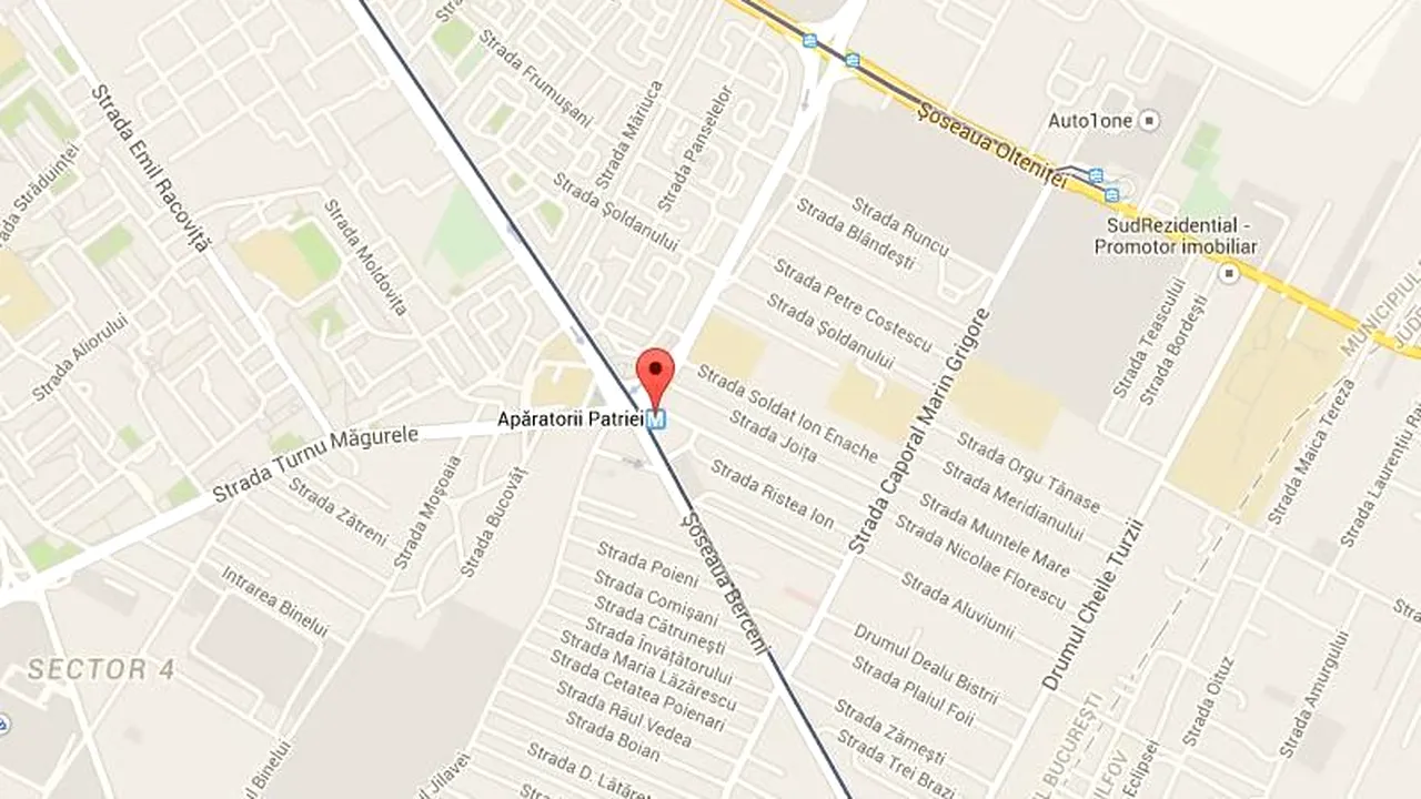 La stația de metrou Apărătorii Patriei a fost depistată „o greșeală