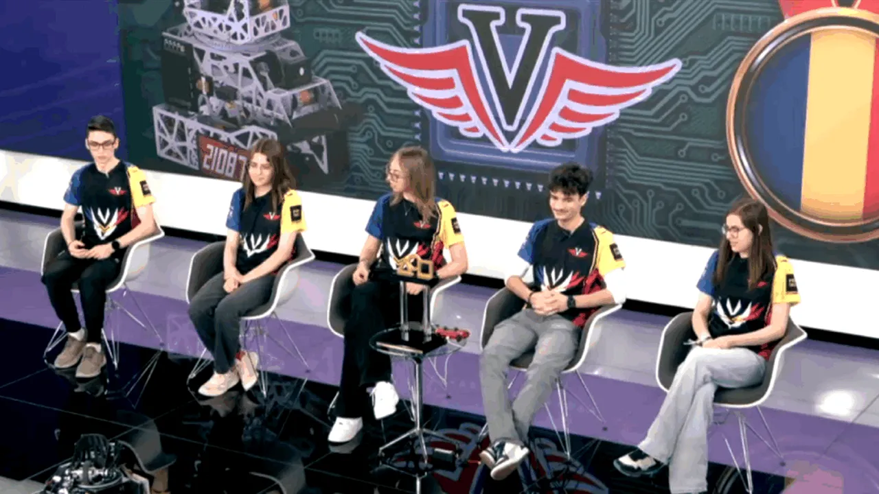 Sacrificiu pentru primul loc. Cinci elevi din Brăila au ajuns campioni mondiali la robotică în SUA. „Sunt zile în care s-a stat la liceu câte 12 ore”