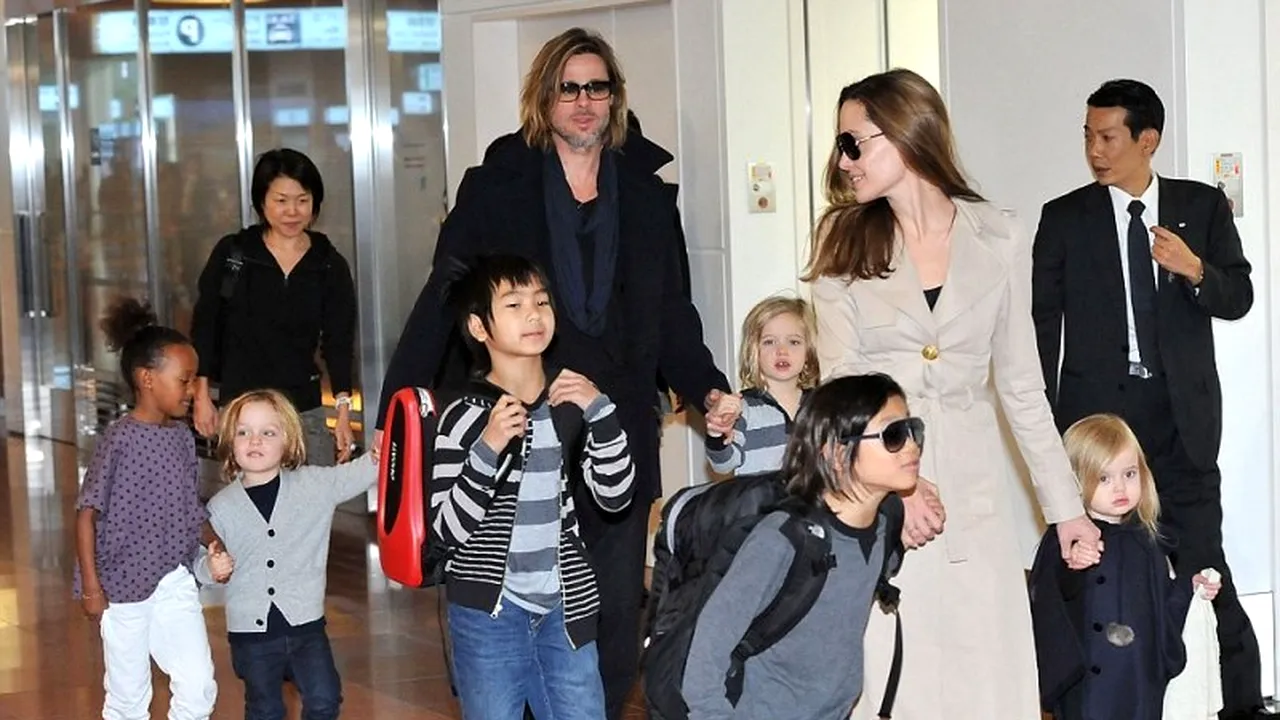 SURPRIZA NEAȘTEPTATĂ de care au avut parte vecinii cuplului Brad Pitt-Angelina Jolie