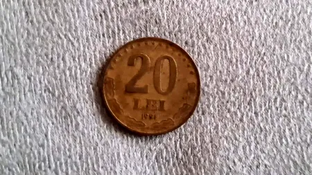 Cum a ajuns celebra monedă de 20 de lei din 1991, cu chipul lui Ștefan cel Mare, să se vândă acum cu 10.000 de euro