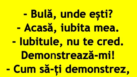 BANC | Bulă și iubita geloasă
