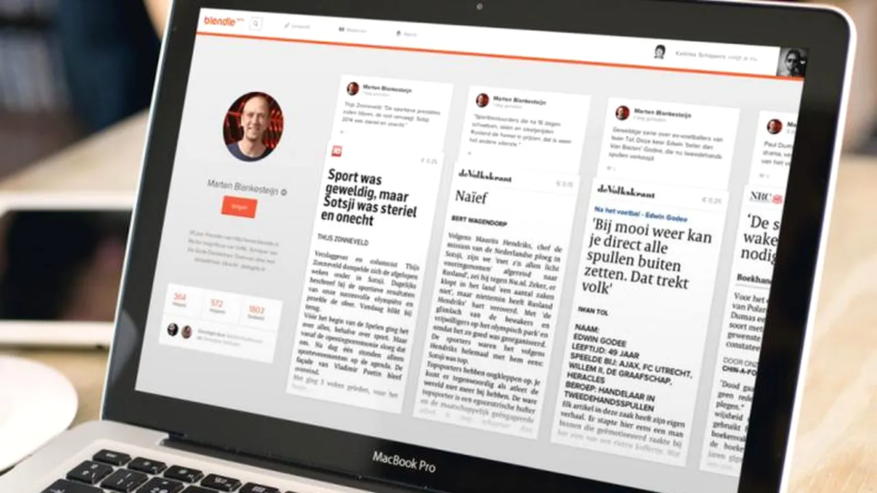 Jurnalismul reinventat. Un startup din Olanda a lansat un „iTunes