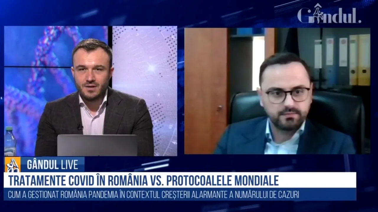 WEBINAR GÂNDUL.RO și Medici pentru România. Remus Mihalcea, managerul Spitalului Colentina: „Am avut șansa nefericită de a trece prin infecția COVID...” / Cum s-a organizat spitalul în pandemie