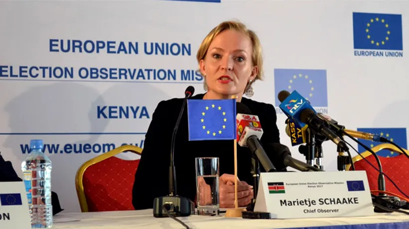 Observatorii electorali sunt îngrijorați de alegerile din SUA. Marietje Schaake, participant la misiunile de observatori ale UE în Kenya: Ca european, trebuie să fii realist. Totul este posibil dacă nu aperi ceea ce este prețios