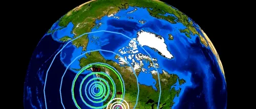 Trei valuri seismice, după cutremurul din Canada