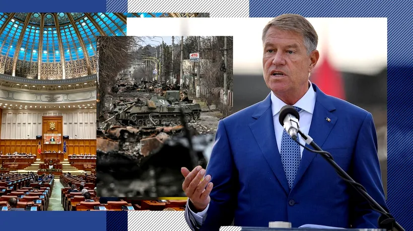 Klaus Iohannis a trimis Parlamentului noi inițiative de COOPERARE militară și asistență pentru Ucraina