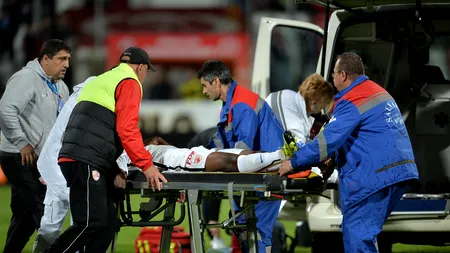 Medicul de la Dinamo, chemat la Poliție să dea explicații. De ce nu l-a resuscitat pe Ekeng pe teren