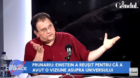 Dumitru Prunariu: „Einstein a zburat cu mintea mult mai departe”