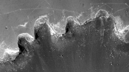 Descoperire uriașă pe Marte, în bazinul unui fost lac