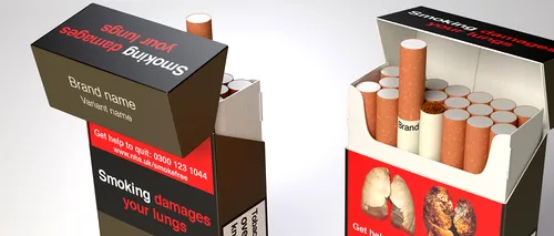 Cum vor arăta noile pachete de țigări. Marii producătorii au pierdut procesul cu UE