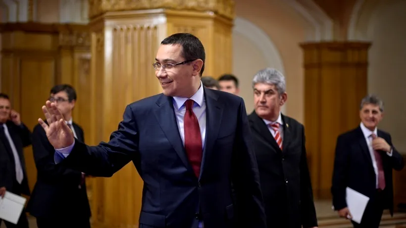 Ponta: Mă bucur pentru decizia în cazul lui Diaconu, îi urez succes în reprezentarea României în PE