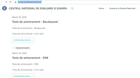 Ministerul Educației. Teste de antrenament pentru elevii care vor susține examenele naționale. Scrisoarea Monicăi Anisie pentru profesori