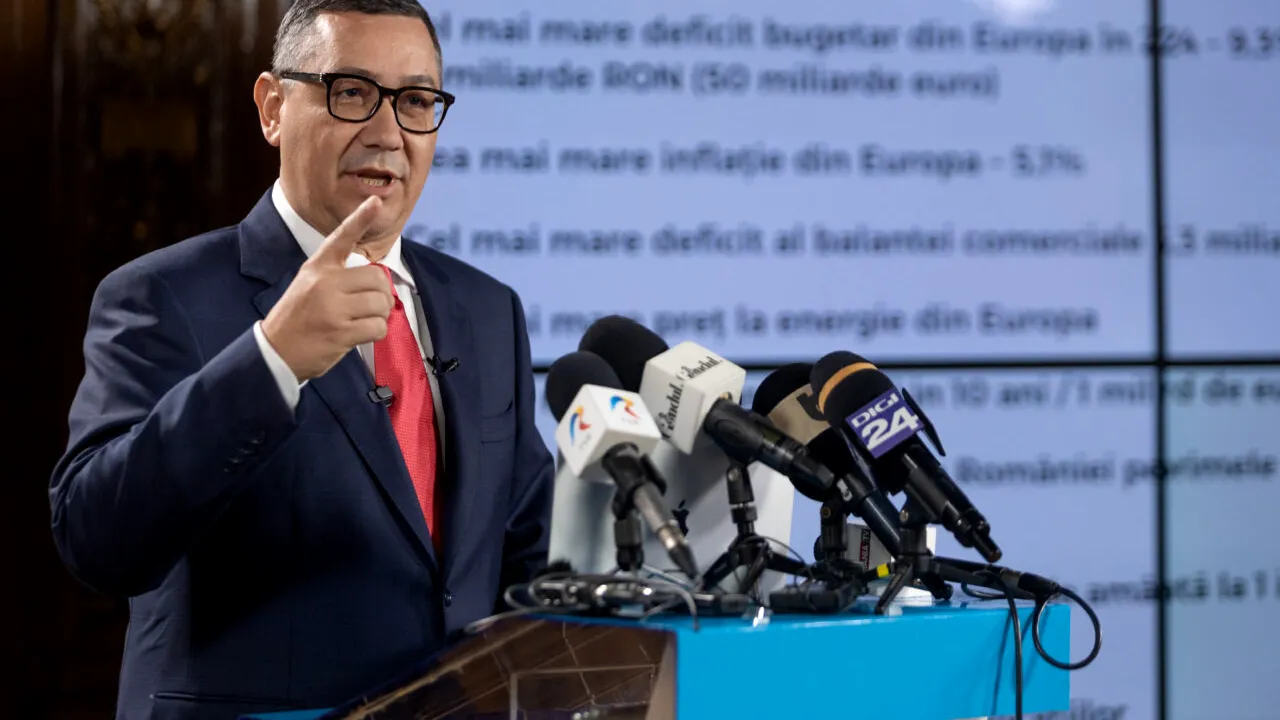 Victor Ponta vrea 