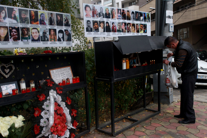 Victimele din Club Colectiv, comemorate, la 6 ani de la tragedie (FOTO: Alexandrea Pandrea / GÂNDUL)