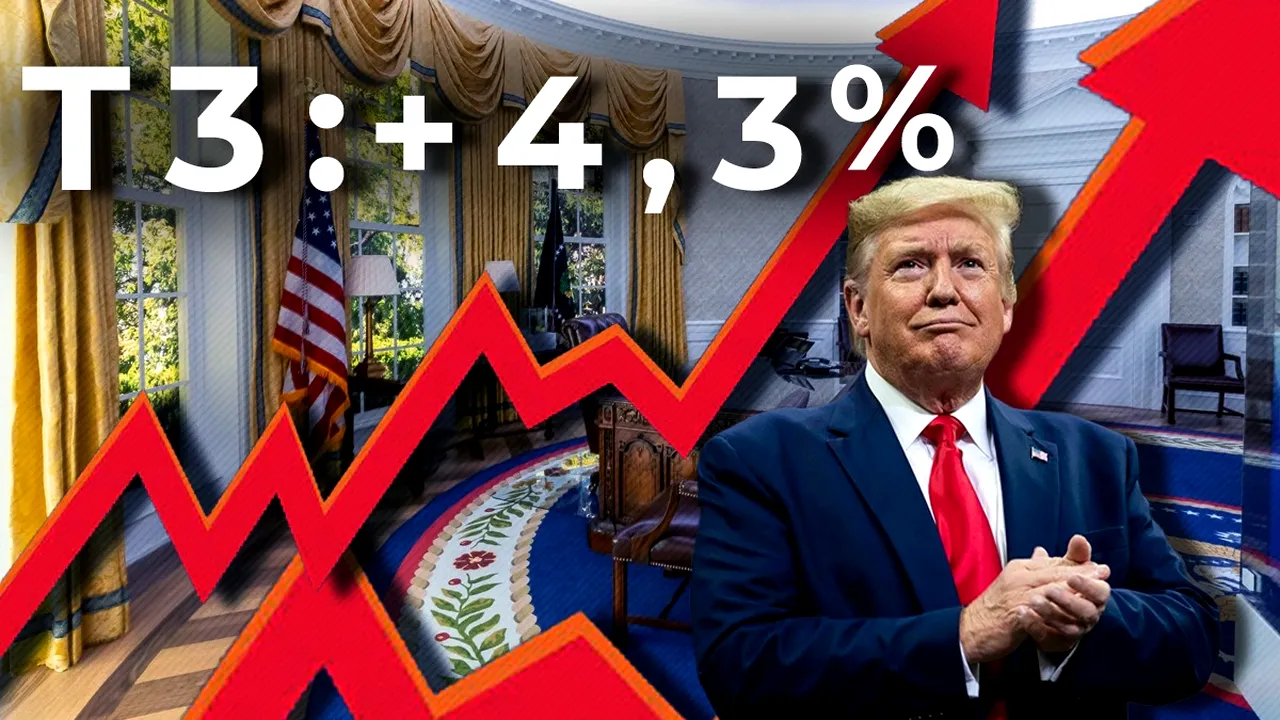 Economia SUA sparge toate așteptările, în ciuda temerilor economiștilor legate de tarifele lui Trump. Cum ajută România