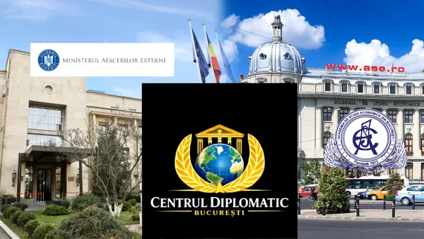 Diplomația românescă suferă, dar a izbucnit scandalul între Centrul Diplomatic București și ASE. „Mărul discordiei”, programul „Primii pași spre diplomație”