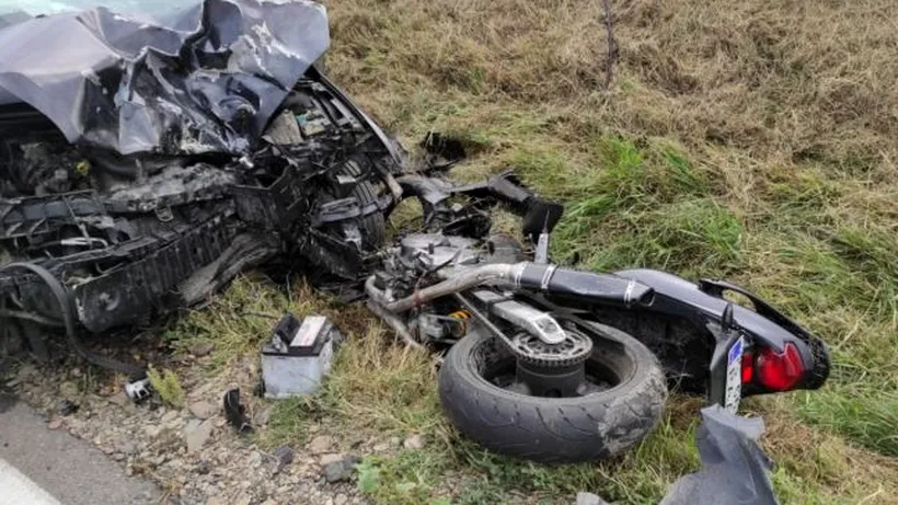 VIDEO | O depășire a unui șofer a dus la moartea unui motociclist de doar 28 de ani la Iași