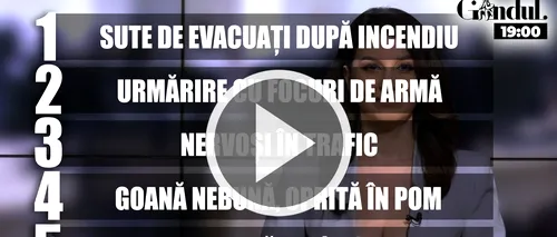 GÂNDUL NEWS. Incendiu puternic în parcarea subterană a unui bloc din Constanța. A fost activat Planul Roșu | VIDEO
