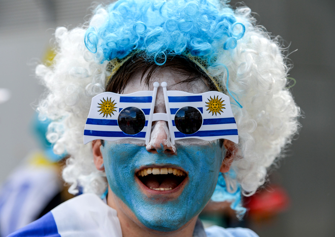 Suporter Uruguay