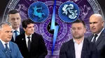 Gâlceavă printre astre. Săgetătorii Veştea, Grindeanu și Nicușor Dan contra Peştii Bolojan şi Ciucu, în politica românească. Ce zodie va câștiga bătălia finală