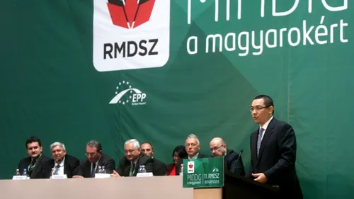 Congresul UDMR: Ponta și Antonescu au ratat deschiderea oficială, dar s-au întrecut în ironii. Vasile Blaga: UDMR-ul nu și-a trădat niciodată partenerii