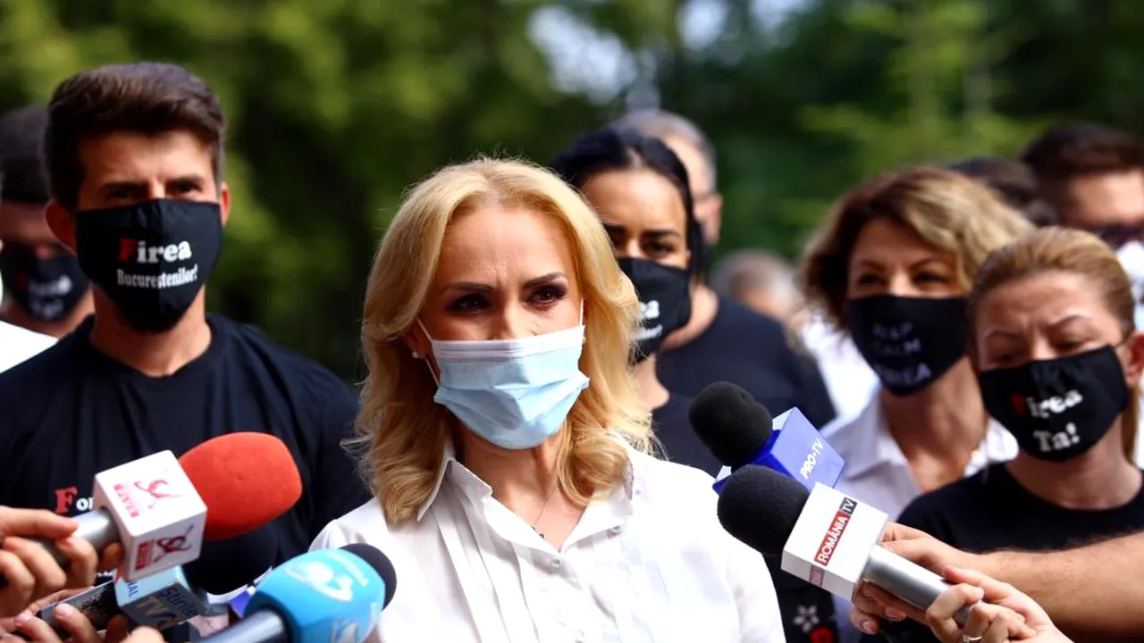 Gabriela Firea și-a depus oficial candidatura: ”Sunt unii candidați care pretind să fie primari, dar s-au ascuns și acum vin și cer voturi”