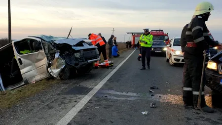 Plan Roșu de intervenție în Satu-Mare, după un accident cumplit. Au rezultat 8 victime FOTO