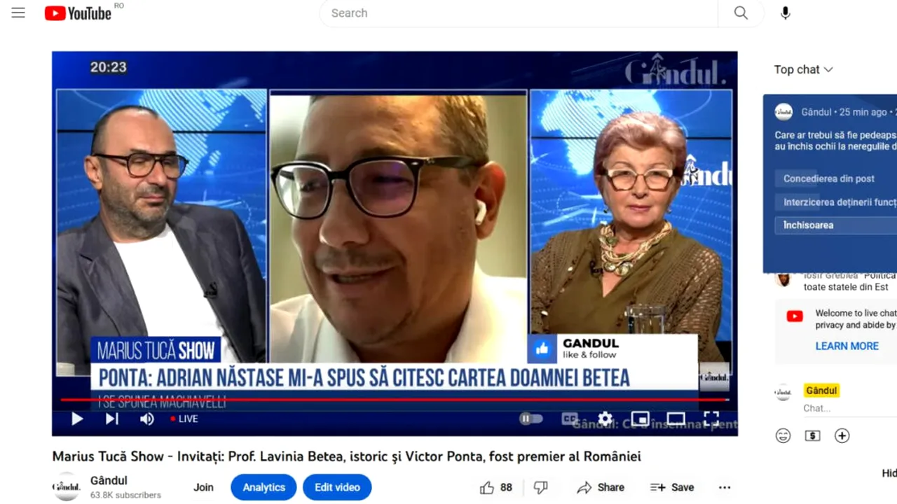 POLL Marius Tucă Show: „Care ar trebui să fie pedeapsa pentru autoritățile care au închis ochii la neregulile din azile?”