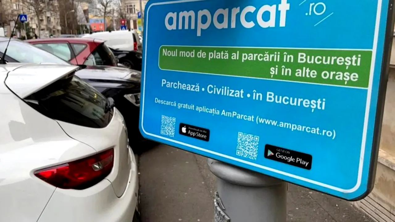 Amenzi usturătoare și ridicarea mașinii pentru neplata parcării pe „locurile albastre” în București, de luni
