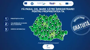Cum sunt identificate proprietățile care nu sunt delimitate clar în teren
