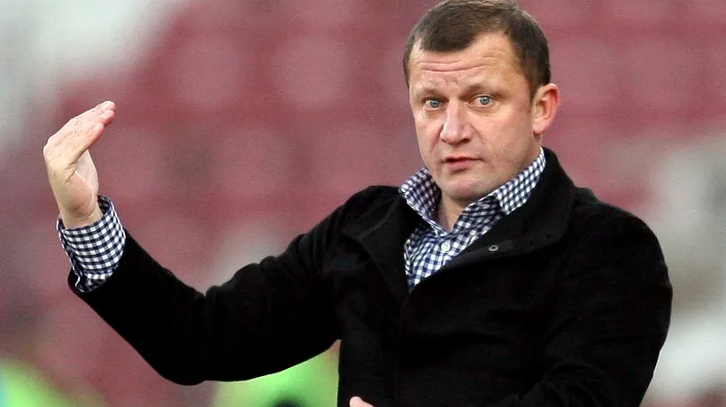 Dorinel Munteanu, noul antrenor al echipei Dinamo după ce Bonetti și-a reziliat contractul 