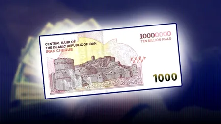 Iran lansează bancnota record de 10 milioane de riali în plin război, ca răspuns la criza economică