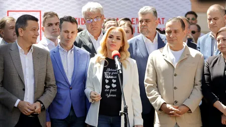 Gabriela Firea, susținută de LIDERII PSD la depunerea candidaturii. Robert Negoiță: ”Urmează o perioadă pe cât de importantă, pe atât de complicată”