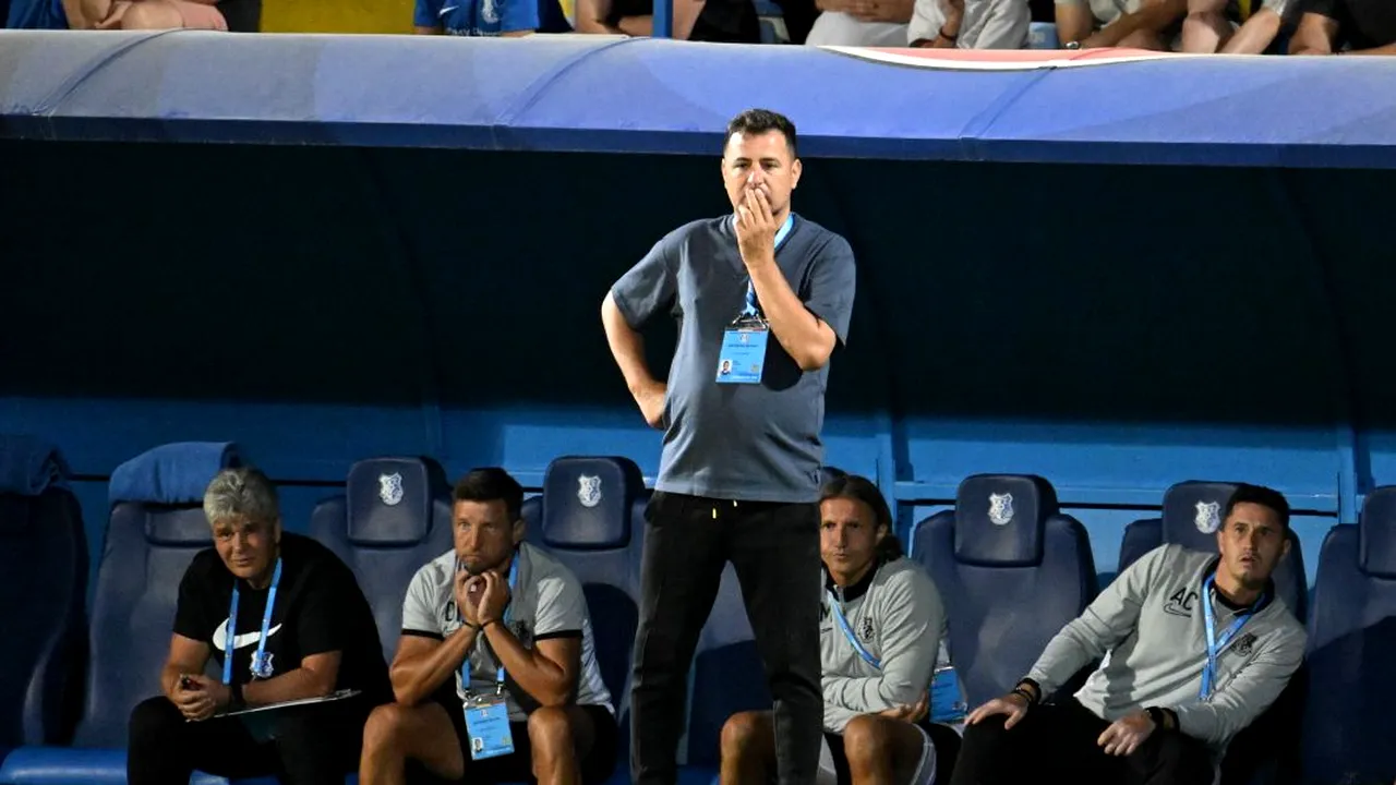 U Cluj a învins-o în zece oameni pe Farul, Ianis Zicu acuză ARBITRAJUL: „O manieră ciudată. I-a ajutat să ajungă în prelungiri”