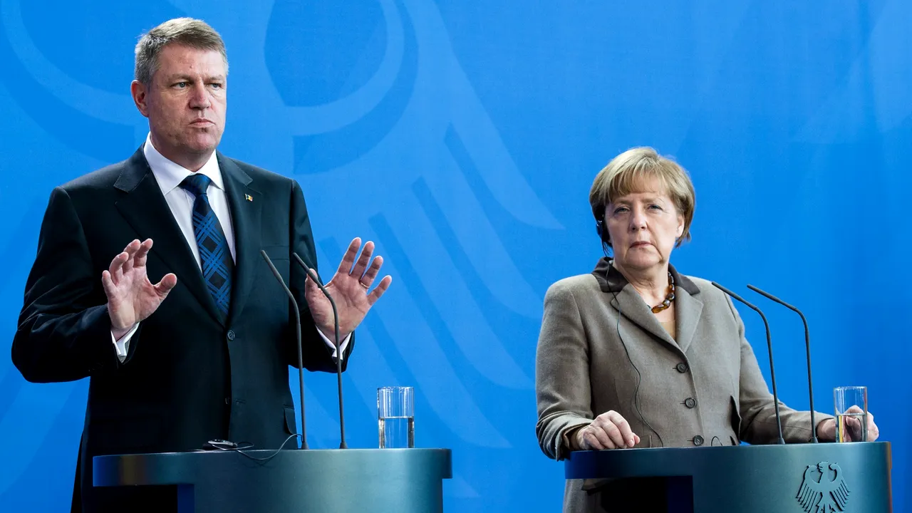 Merkel l-a sunat pe Iohannis. Cancelarul german, „preocupat