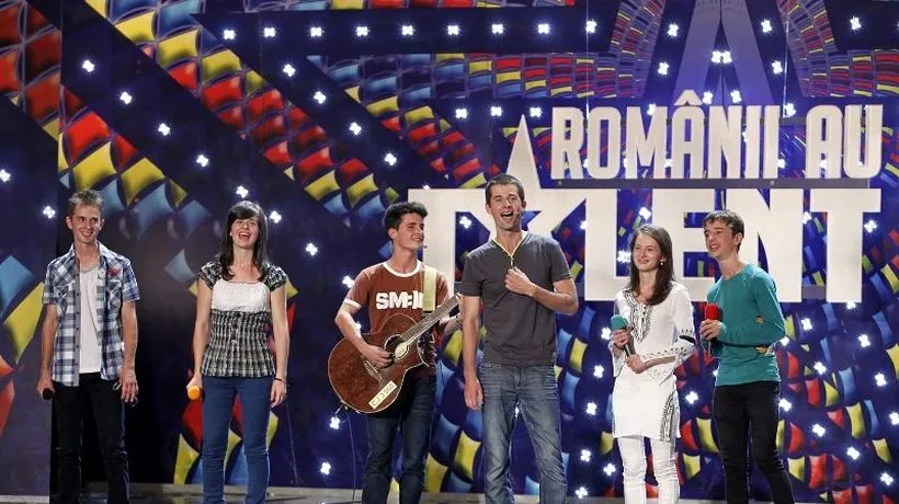 ROMÂNII AU TALENT, SEZONUL 3. Maria, trupa alcătuită din opt frați care au făcut-o să plângă pe Andra. VIDEO