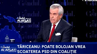 Scenariu-bombă avansat de Tăriceanu: Bolojan pare că merge la rupere/Poate că există un scenariu de scoatere a PSD de la guvernare