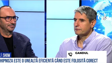 VIDEO | Eugen Popa, hipnoterapeut: „Hipnoza este o comunicare, o colaborare”