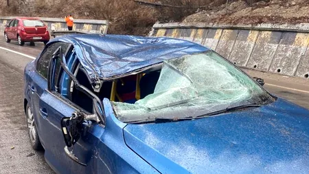 O femeie din Bucureşti, aflată în concediu în Suceava, a murit după ce un copac a căzut peste maşina în care se afla