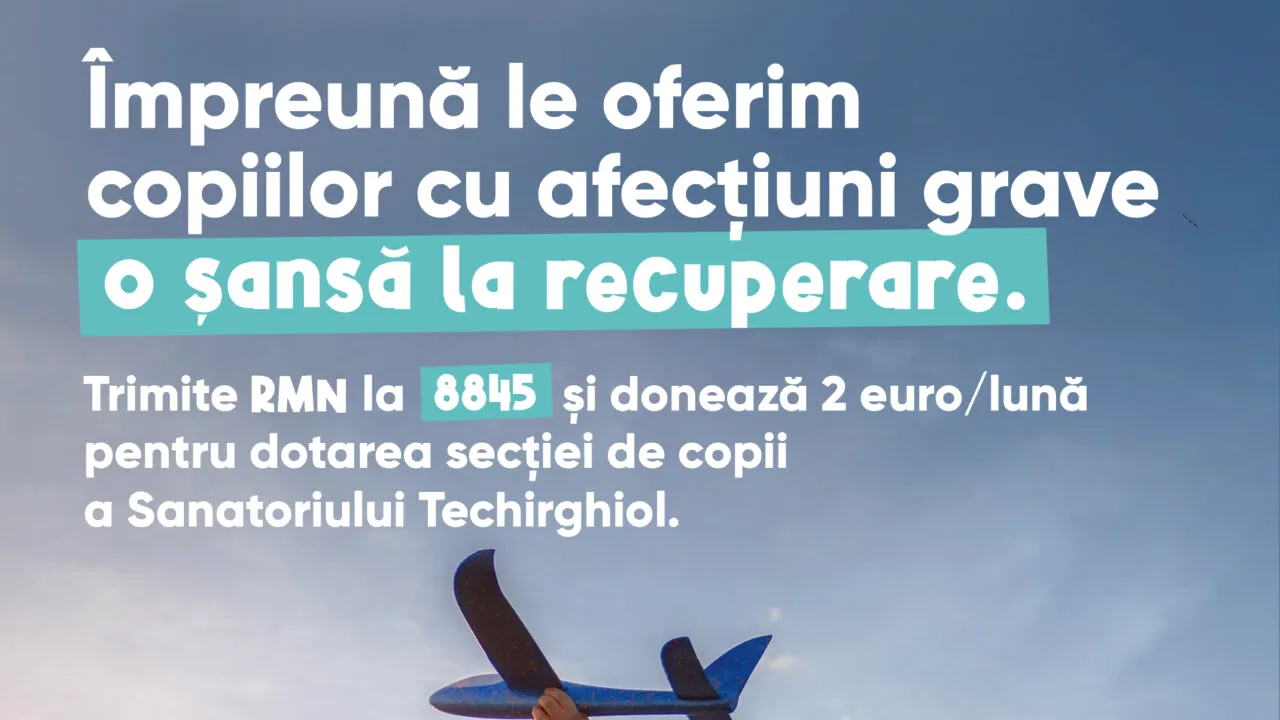 Life@Teki: Lansare de proiect pentru dotarea secției pentru copii a sanatoriului Techirghiol