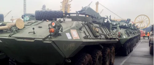 500 de militari americani, cu tancuri și mortiere, vin în România pentru 9 luni