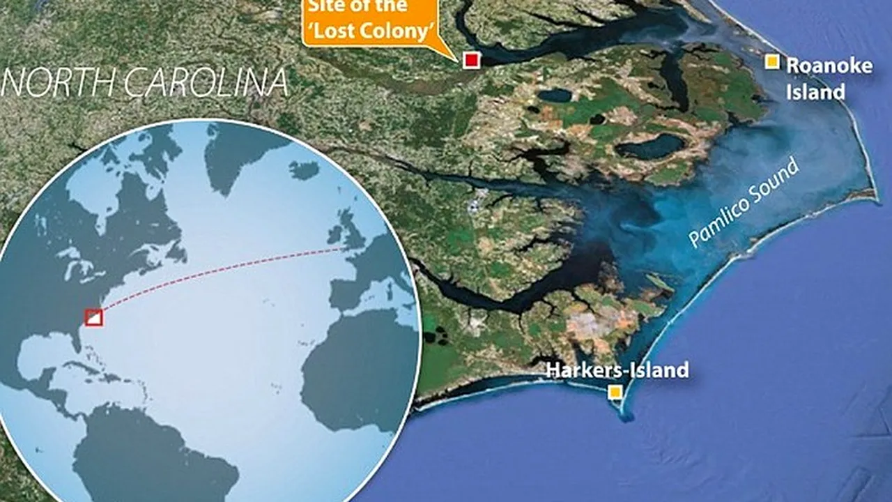 Un mister vechi de 400 de ani, pe cale să fie rezolvat. Ce s-a întâmplat cu colonia engleză de pe Insula Roanoke? 