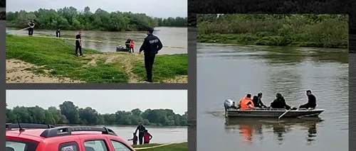 VIDEO | Încă un bărbat dispărut în tragedia de la Periam Port a fost găsit mort în râul Mureș. Doi copii sunt de negăsit