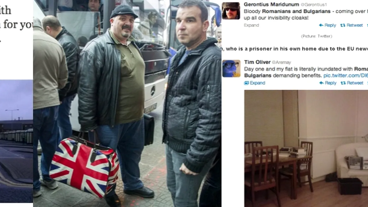 MAREA INVAZIE, o alarmă falsă. Cum au râs britanicii de tabloidele din Regatul Unit:  „Ai naibii români și bulgari! Au venit aici și au cumpărat toate pelerinele care te fac invizibil