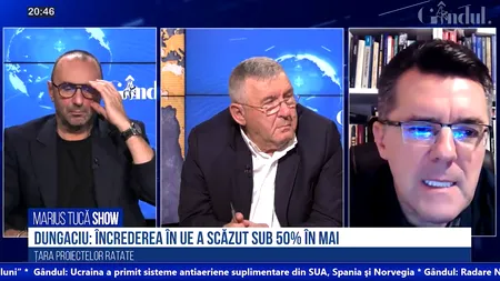 VIDEO | Dan Dungaciu, analist de politică externă: „Încrederea în UE a scăzut sub 50%. Pandemia, criza energetică și războiul sunt proiecte care au eșuat sau nu au fost gestionate așa cum ne așteptam”